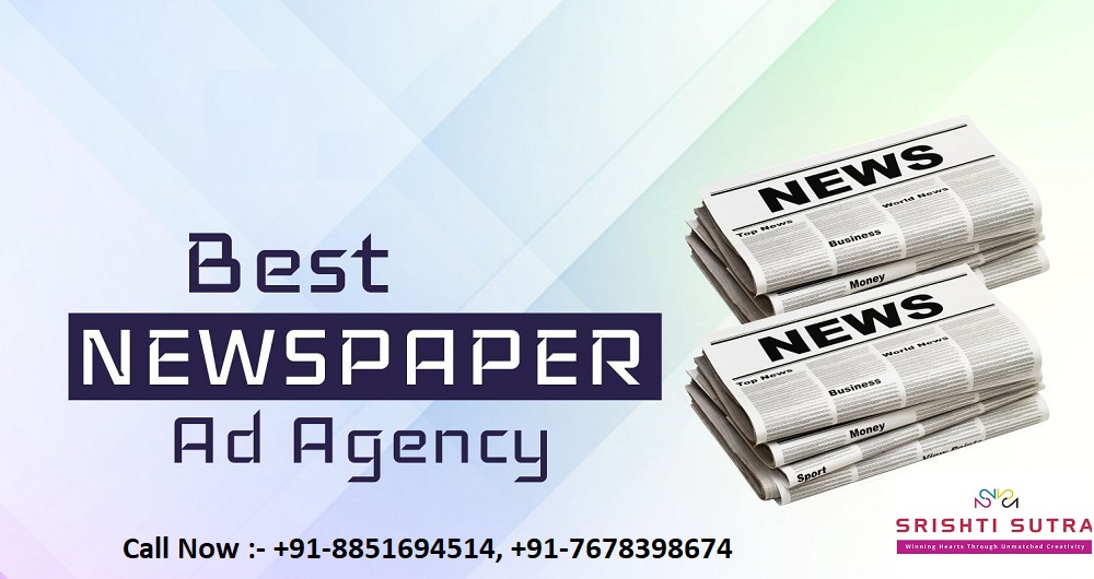 Best Newspaper Advertising Agency in Noida - Srishtisutra